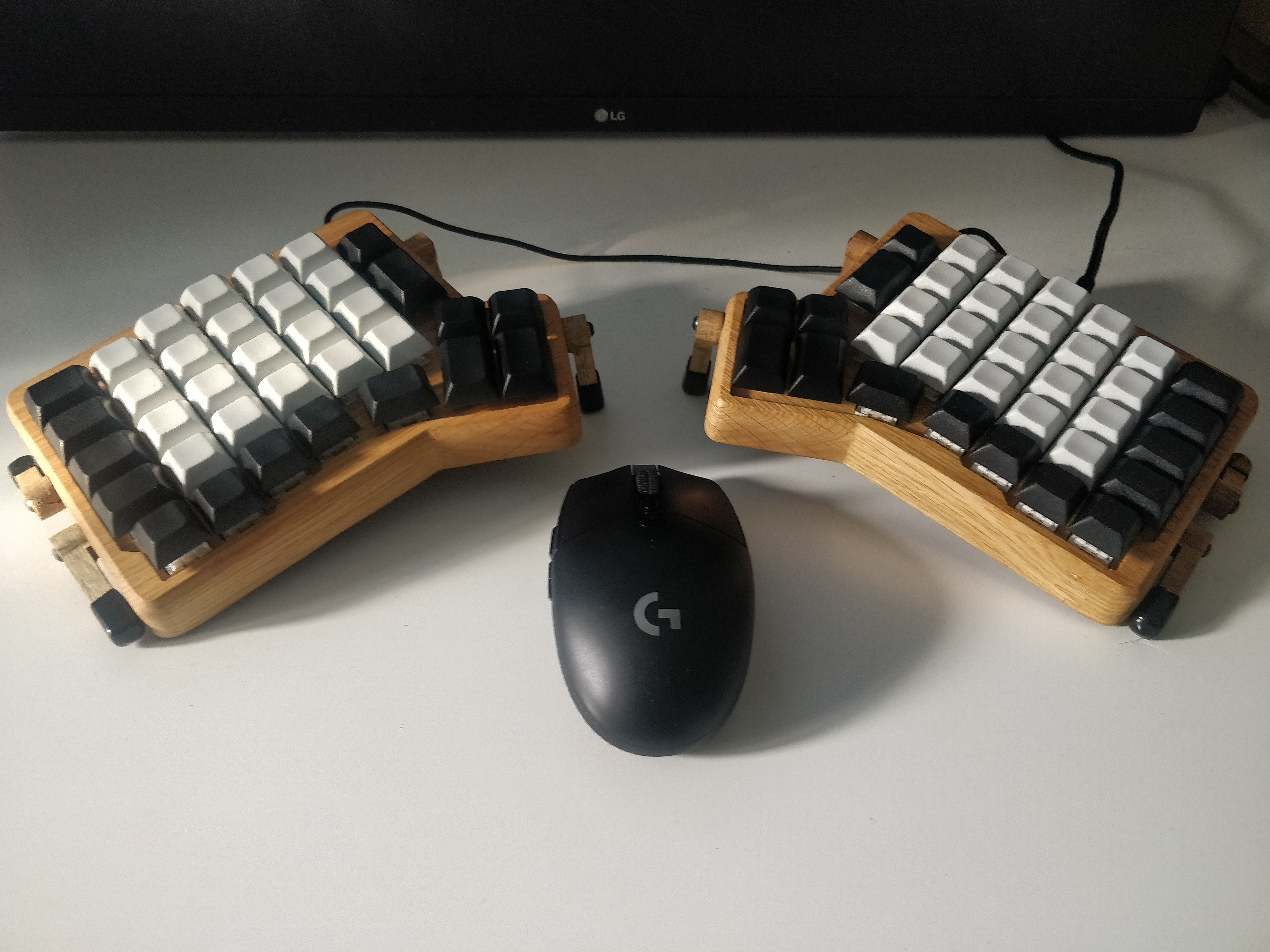 My completed Redox keyboard